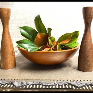 Vintage Wooden Bowl Brainerd & Brainerd Old Colony Studios